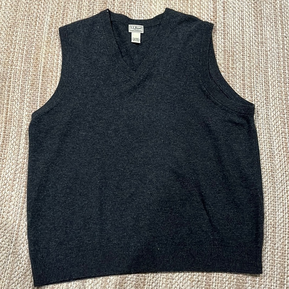 XXL L.L. Bean wool vest